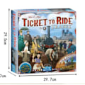 Miniatyrbild 1 av 5: Engelsk och amerikansk version av hela serien av Ticket To Ride Europe brädspelskort