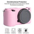 Miniatyrbillede 4 af 5: Blødt Silikon Beskyttelsesetui til Sony ZV-E10 Pink