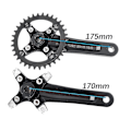 Pikkukuva 4 / 5: Prowheel Kampiakseli Neliöaukko Mtb Pyörä 104bcd 170mm 175mm Deckas Ketjurenkaat Maastopyörä 30t 32 34 36 38 40t 1x 2x 1 2 Nopeus 175mm and 32T