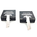 Miniatyrbillede 4 af 5: 100 stk. Enkeltkants Razor Blades Holdbar Rustfrit Stål Halv Razor Blades Til Foldbar Ret Razor Ny