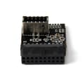 Pikkukuva 1 / 3: Emolevyn USB3.0 19P / 20P Type-E 90 asteen etuliitin