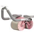 Miniatyrbillede 1 af 3: Abdominal Roller med Automatisk Tilbagefjedring - Træning af Mavemuskler - Fitnessudstyr til Hjemmet
