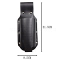 Miniatyrbild 5 av 5: Ölholster för flaskor och burkar upp till ca 0,5 liter, Ölhållare för fästning i bältet, Ölhållaren är naturligtvis också lämplig för Black