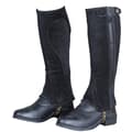 Moretta Barn/Barn Suede Halvchaps L Svart Black Black L