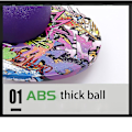 Miniatyrbilde 4 av 5: Hoppende Ball Leke Balansebrett Med Håndtak Eksplosjonssikkert Trening Hoppende Ball Purple