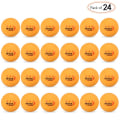 Miniatyrbillede 2 af 5: 24 stk. 40mm Bordtennisbolde Ping Pong Bolde Amatør Avanceret Træningsbolde Orange