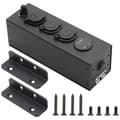 3-in-1 Power Supply Voltmeter Multifunctional Power Box Car Charger