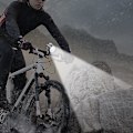 Miniatyrbillede 3 af 4: CREE XM-L T6 5 LED forlygte til cykel med 6000LM genopladeligt batteri