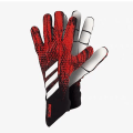 Miniatyrbilde 1 av 2: Profesjonelle silikon gummi vanntette sklisikre hansker latex voksne barn fotball keeperhansker #1 red and black 8
