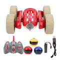Retro Double-Sided 2.4G Remote Control Stunt Car with Cool Lights and Vivid Racing Sound