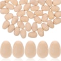 Miniatyrbilde 1 av 4: 100 stk Simulerte Påske Tre Egg DIY Tredimensjonale Kunstige Egg