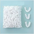 Miniatyrbild 1 av 5: 100 st Klar Matöverdrag Elastiskt Plast Stretch Matöverdrag Återanvändbart Matfolie Skydda Grönsaker Frukt Kylskåpsförvaring (LGL)