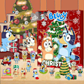 Miniatyrbillede 2 af 5: Julekalender 2024 med Blåbærpose, Grinch Blind Box, 24 Dages Nedtælling Bluey B