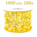 Pikkukuva 2 / 5: 30m 50m 100m LED-valosarjat Koristelu Makuuhuoneen sisustus Uusivuosi Garl Copper Multi color 30M No controller