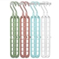 Miniatyrbild 2 av 5: 8-pack magiska platsbesparande galgar med 9 hål, multifunktionell smart organizer, garderobsförvaring