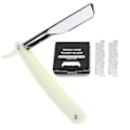 Miniatyrbilde 4 av 5: Profesjonell Barber Straight Edge For Razor Med 100 stk Rustfritt Stål Enkeltkantede Razorblader