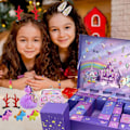 Miniatyrbillede 4 af 5: Enhjørning Julekalender til Piger 2023 Jul, Skønhedspiger Julekalender, 24 Dages Nyhedsggaver, Gave til Piger, Tæl Ned C