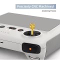 Miniatyrbild 5 av 5: 2 st Ersättnings-Joystick Luminum Alloy Knurlad Halksäker Tumme Rocker för Dji Mini 3 Pro/ji gold