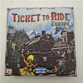 Miniatyrbillede 2 af 5: Engelsk og amerikansk version af hele serien af Ticket To Ride Europe brætspilkort