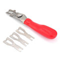 Miniatyrbillede 3 af 5: PVC Vinyl Gulv Skærekit Gulv Trimningsværktøj 3 Blade - XC