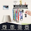 Miniatyrbillede 3 af 5: 1 sort medalophæng i sort