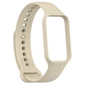 Pikkukuva 1 / 5: Vaihtohihna Mi Redmi Smart Band 2 -kellolle, silikoninen ranneke Redmi-kellolle Dream White
