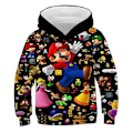 Pikkukuva 1 / 2: Super Mario & Sonic Lasten Hupparit Uutuuspainatus Huppari Puserot Puserot Pojille Ja Tytöille Juhliin Ja Syntymäpäivälahjoiksi F 8-9 Years