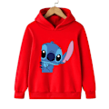Miniatyrbild 4 av 5: Rolig 90-tals Jul Stitch Hoodie Barnkläder Cartoon Kläder Flickor Pojkar Lilo och Stitch Tröja Hoodie Baby Casual Topp kong kong 140CM