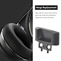 Miniatyrbilde 4 av 5: Hinge-erstatning Hodebåndsforbindelse Hinge Clip Deksel for Beats Solo 3 Wireless A1796 Øretelefoner