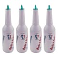 4x Flair Bartender Bartending Practice Bar Pub Bottle Wine Cocktail Shaker - White