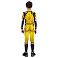 Pikkukuva 5 / 5: Wolverine-asu Miehille ja Pojille, Supersankariasu Halloween Cosplay Haalarissa Keltainen Yellow 2XL