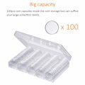 Miniatyrbilde 3 av 5: Plastmyntoppbevaringsboks 30 mm myntholder for samlemynter