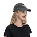 Miniatyrbild 5 av 5: Dont Trip Trucker Hats Merch Mode Distressed Denim Rolig Logotyp Basebollkeps För Män Kvinnor Justerbar Blue