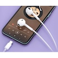 Miniatyrbilde 4 av 5: 2-pakning hodetelefoner med mikrofon og volumkontroll, kompatibel med iPhone 15 Pro Max/15 Pro/15 Plus/15/Samsung S23 Ultra