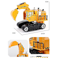 Miniatyrbillede 3 af 3: Alloy Transform Robot King Kong Ingeniørkøretøj Model Gravemaskine