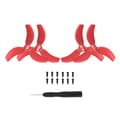 För DJI Avata 2 Sunnylife 3032S 2 par Propellrar Red