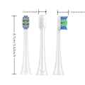 Miniatyrbilde 4 av 5: Tannbørstehoder for Philips Sonicare - Utbyttbare børstehoder med myke Dupont-børster - Utbyttbare hoder for elektriske tannbørster Standard 12pcs