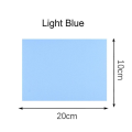 Miniatyrbild 2 av 5: 13 Färgade Självhäftande Reparationsset för att Fixa Hål i Dunjackor, Kläder, Tvättsbara Lappar -ys light blue