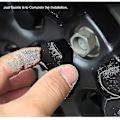 Miniatyrbild 3 av 5: Tesla 3 Y S X Hjulkapselset Center Cap Nav Hjulmutterkåpa Röd Grå Med 4 Center Cap 20 Hjulmutterkåpa