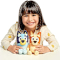 Miniatyrbild 4 av 5: 2 st 28 cm Bluey & Bingo plyschdockor söta djur plysch mjukt gosedjur barn present[PB]