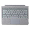 Miniatyrbild 1 av 5: 1089D Compatible Colorful Backlit Bluetooth Keyboard with Touchpad for Microsoft Surface Pro 7+ / 7 / 6 / 5 / 4 / 3 LightGrey