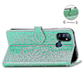 Miniatyrbillede 3 af 5: Oneplus Nord N100 Etui Læder Pung Cover Embosseret Mandala Magnetisk Flip Beskyttelse Stødsikker - Grøn