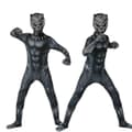Pojkar Black Panther Kostym 130cm