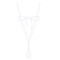 Pikkukuva 1 / 4: Naisten Eroottinen Seksikäs Mikro Mini G-string Thong Bikini Bodysuit Läpinäkyvä Pitsi Alusvaate Set Rintaliivit Top Suspender Alushousut Alaosa White