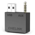 CHELINK Compatible For Hyundai / Kia Wireless Music Bluetooth Receiver Car Stereo 3.5mm Aux USB Adapter