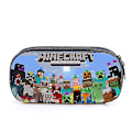 Miniatyrbillede 1 af 4: Minecraft Tema Børne Blyantsæske Pen Taske Student Skrivebordsartikler Organizer Opbevaring Pung Tilbage Til Skole F