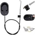Miniatyrbilde 1 av 5: Sofa-kabel i aluminiumlegering 96 cm håndtak recliner erstatning universal lenestol reservedeler enkel installasjon for sofa recliner recliner lenestol   B