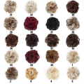 Pikkukuva 2 / 4: Helppo Käyttää Tyylisä Hair Scrunchies Luonnollisesti Sekava Kiharainen Pulla Hiusten Pidennys Raoliang 22