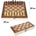 Miniatyrbild 4 av 5: Minnesmatch Stick Schack, Minneschack Trä, Träminneschack, Minneschack, Schackspel Lärande Leksak, Schackbräde Leksak, Minneschackspel