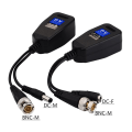 Miniatyrbilde 4 av 5: 5 Par CCTV Coax BNC Video Power Balun Transceiver til Cat5e 6 RJ45 Kontakt Koaksial/analog HD Twi